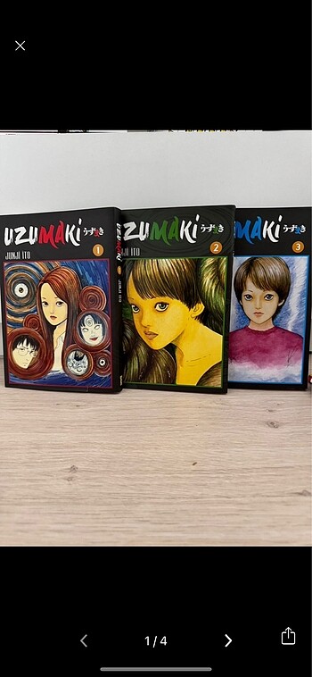Uzumaki 1-2-3 set manga