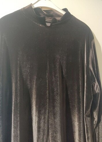 52 Beden Kadife Tunik & Pantolon Takım
