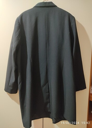 50 Beden siyah Renk Maxıma Kadın Blazer Ceket 