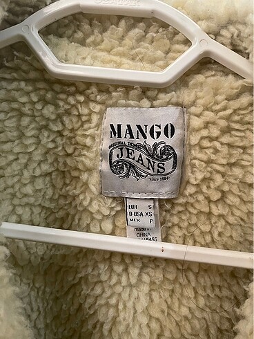 Mango mango kot ceket kürklü