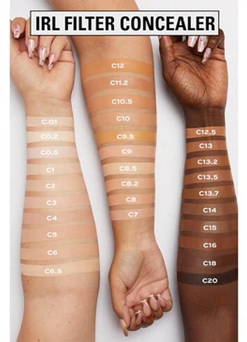 Revolution Revolution irl filter finish concealer kapatıcı C7