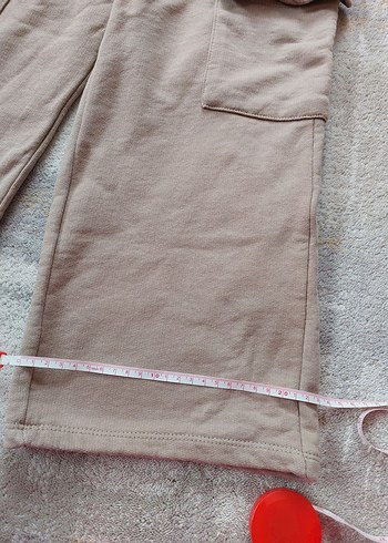 Bej Bol Kesim kargo eşofman altı - Görsel 5