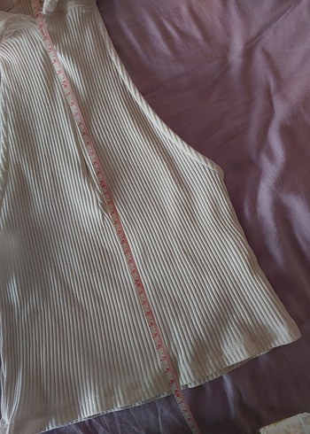 polo yakalı crop Kolsuz fermuarlı tshirt - Görsel 4