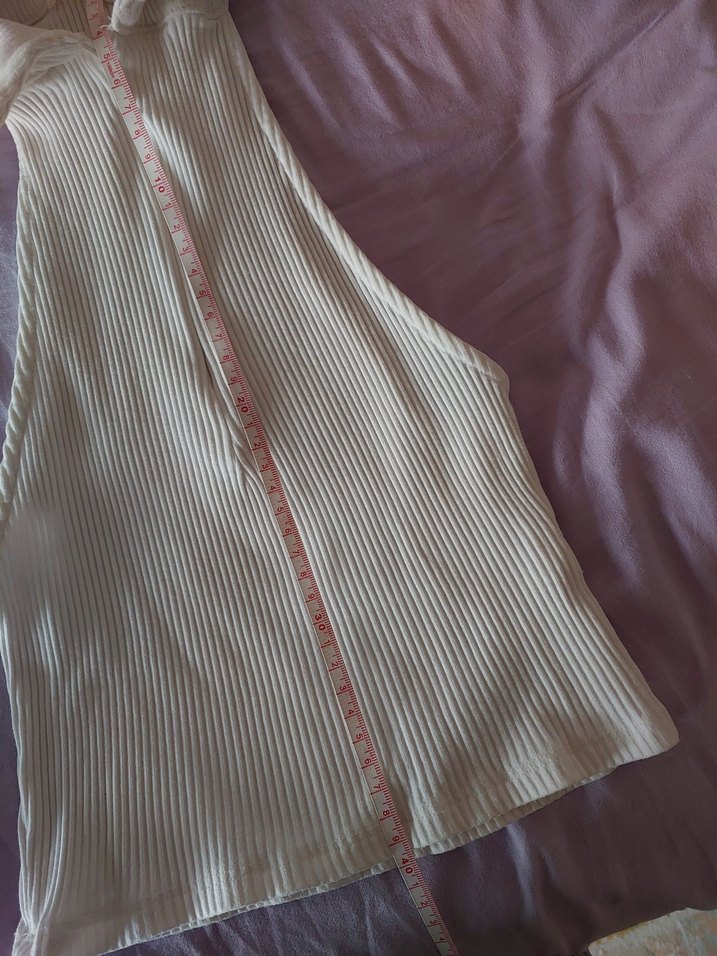 polo yakalı crop Kolsuz fermuarlı tshirt - Görsel 4