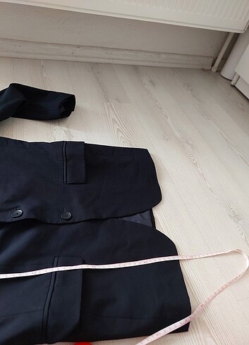 s Beden lacivert Renk zara kumaş ceket blazer