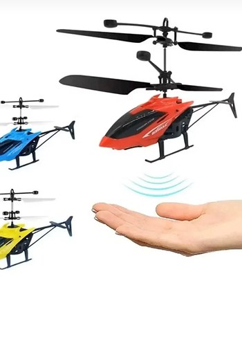Beden Mavi Renkli El Sensörlü Helikopter Oyuncak