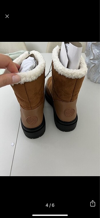 38 Beden kahverengi Renk River Island Bot