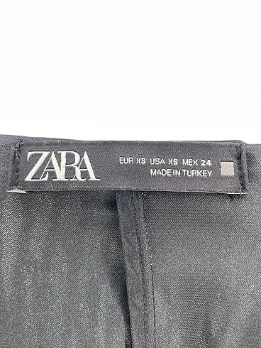 xs Beden siyah Renk Zara Mini Etek %70 İndirimli.