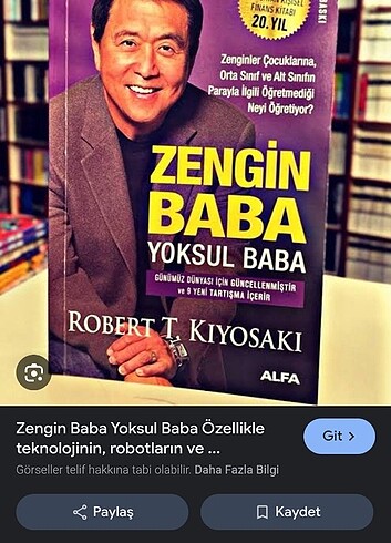 Zengin baba yoksul baba 