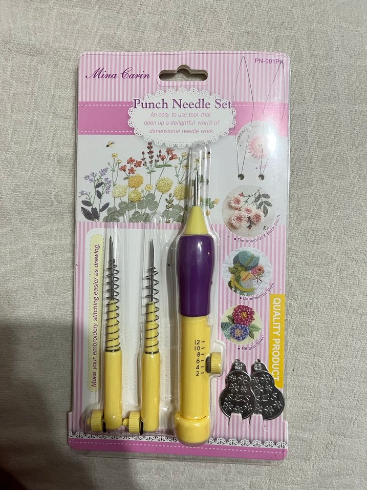 Mina Carin Punch İğne Seti ve Tablo - Görsel 2
