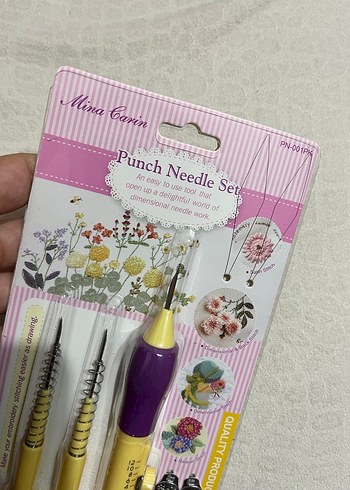 Mina Carin Punch İğne Seti (Orijinal) - Görsel 3