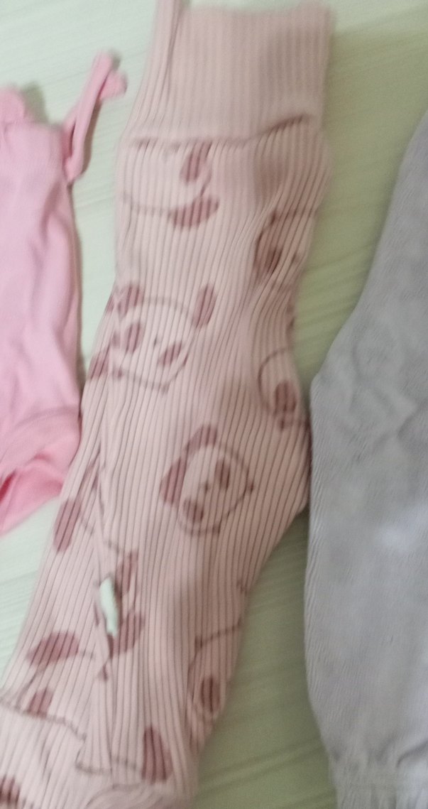 Kız Çocuk Pembe 4 adet tayt - Görsel 3