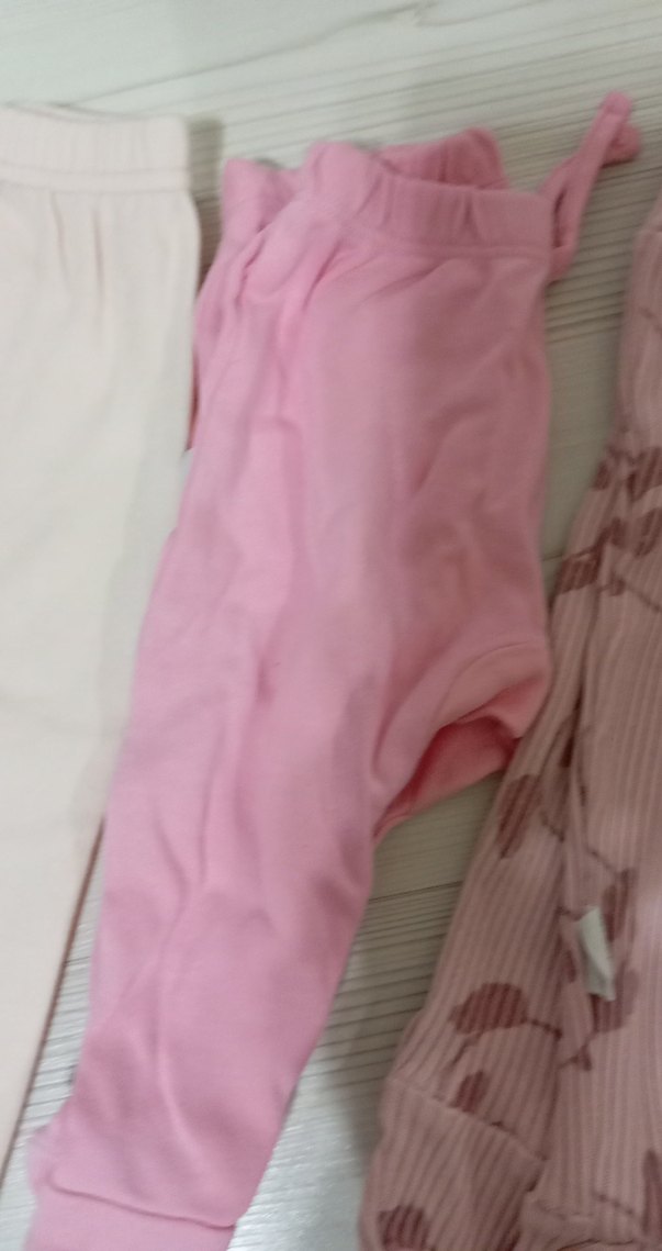 Kız Çocuk Pembe 4 adet tayt - Görsel 4