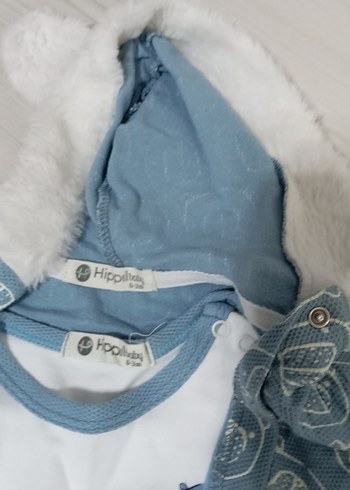 Mavi Baskılı Erkek Bebek İki Parça Takım - Görsel 3