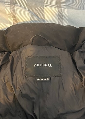Pull and Bear Pull Bear Siyah Sisme Mont