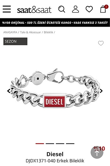 Diesel Bileklik
