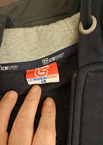 Siyah Kapüşonlu Fermuarlı Erkek mont - Görsel 2