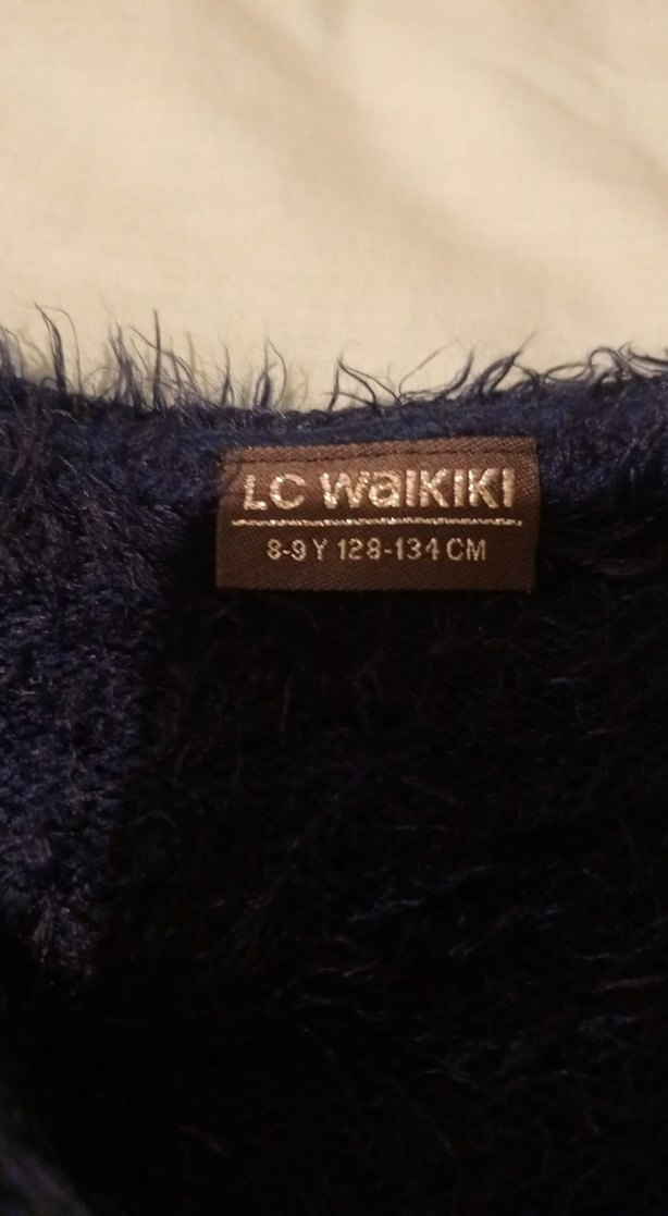 Kız Çocuk Kürklü Uzun Kollu Hırka - Görsel 2