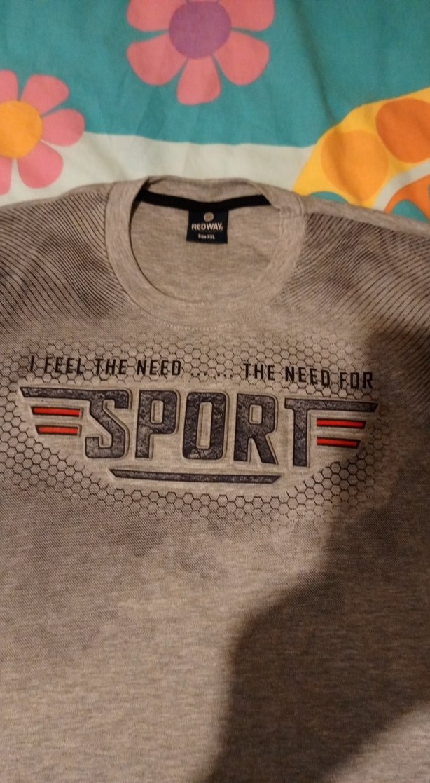 Gri Erkek Spor Sweatshirt - Görsel 2