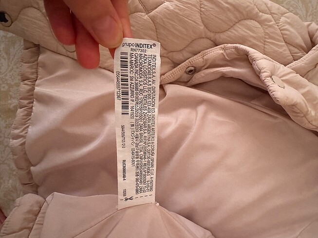 18-24 Ay Beden ten rengi Renk Zara mont
