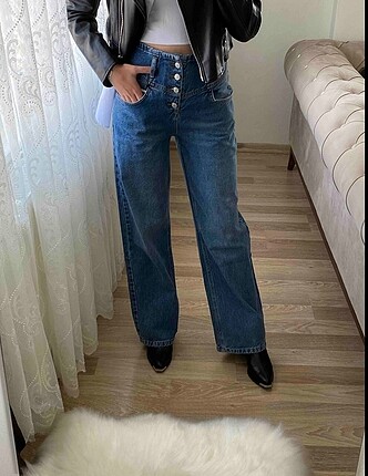 TRENDYOLMİLLA WİDE LEG JEANS YÜKSEK BEL