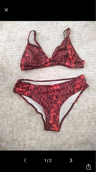 Desenli bikini