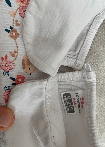 Nakışlı Dantel Detaylı Kız Gömleği - Görsel 8