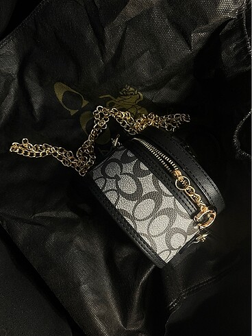 Coach mini bag toz torbalı