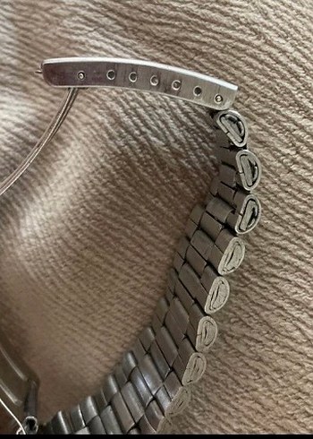 Gri Biker Tarzı Erkek Saat - Görsel 3