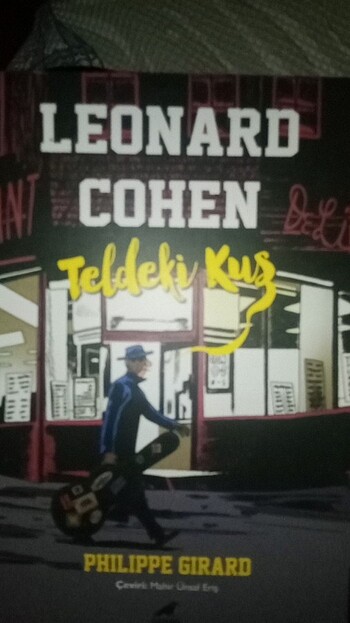 Leonard cohen teldeki kuş philippe girard çizgi roman
