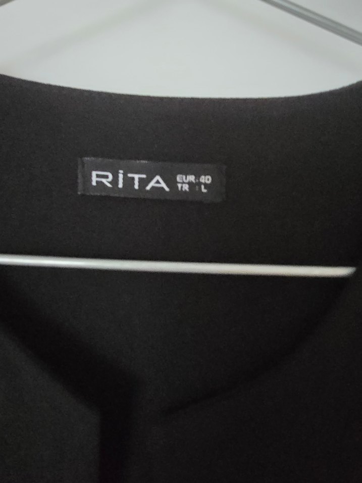 Siyah Uzun Kollu Gotik Kadın Abiye Ceket - Görsel 3