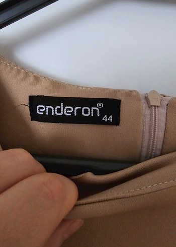 Krem tüylü elbise - Görsel 5