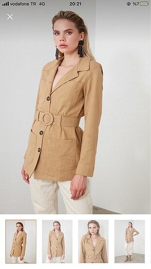 Trendyolmilla camel ceket