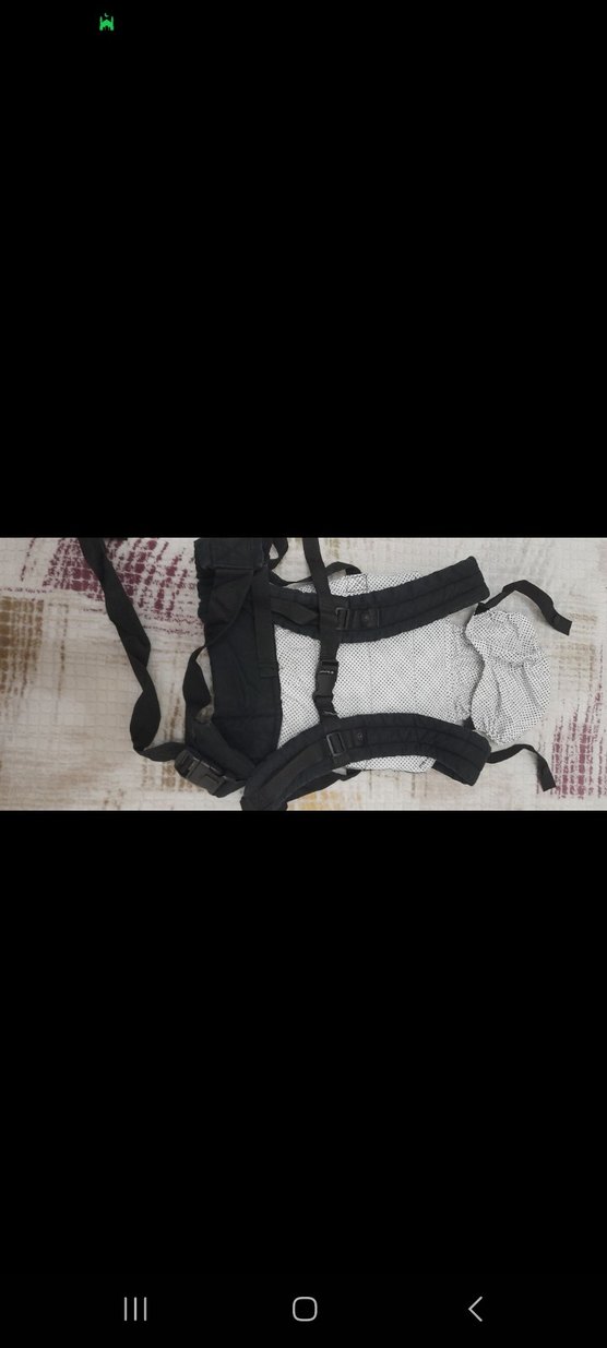 Siyah Bebek Kanguru Taşıyıcı eggbaby - Görsel 3