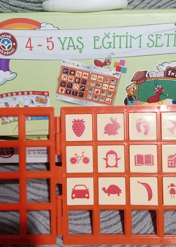 Beden 4-5 Yaş Eğitim Seti - Çok Renkli