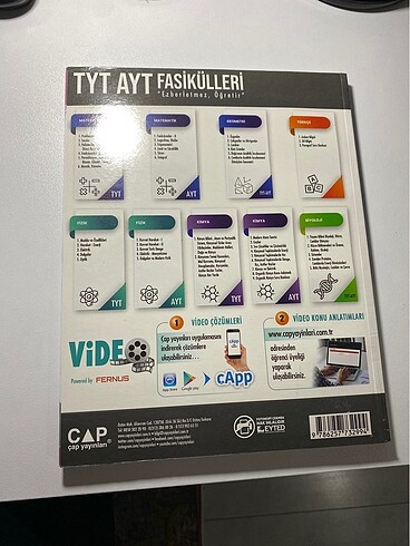  Türev fasikül Çap yayınları
