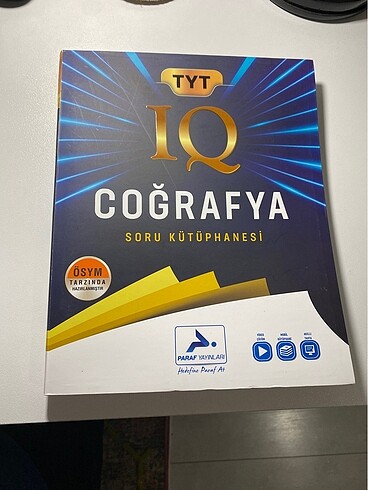 Coğrafya Soru Bankası TYT Paraf yayınları