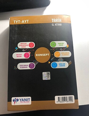  TYT-AYT Tarih el kitabı Yanıt yayınları