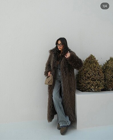 Zara Kahve kürk
