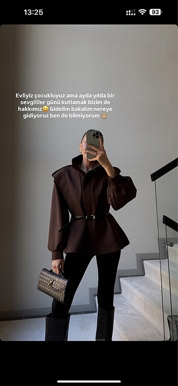 Zara Acı kahve ceket