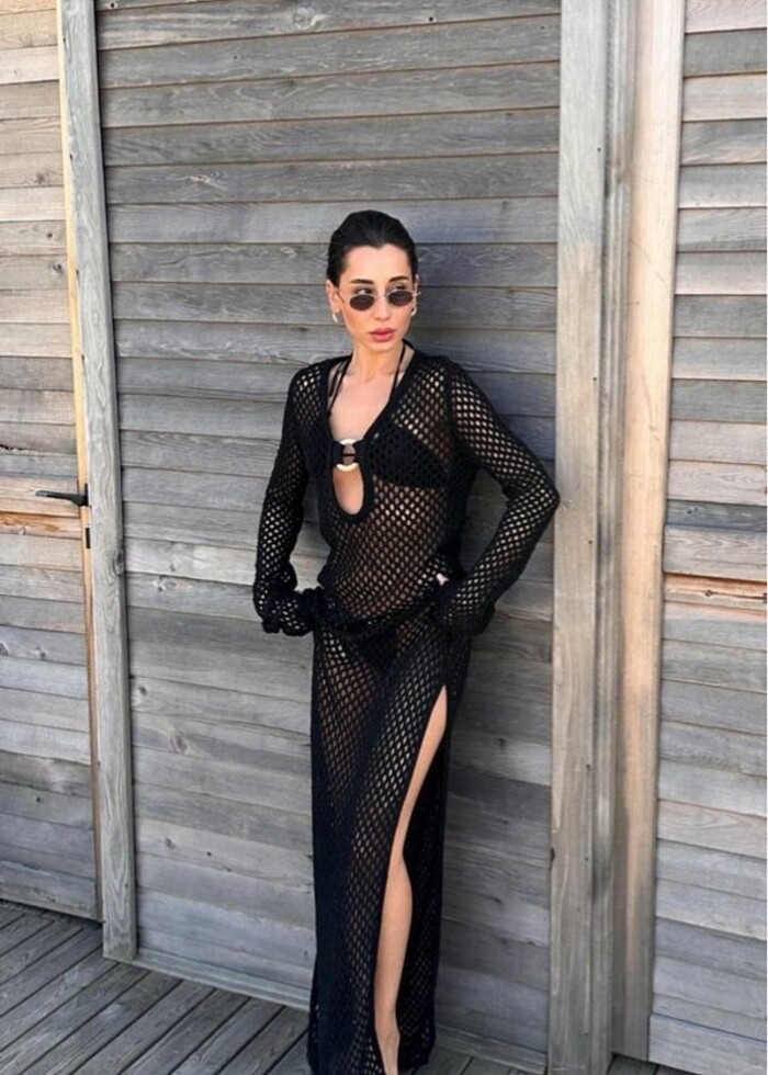 Örgü pareo - Görsel 2