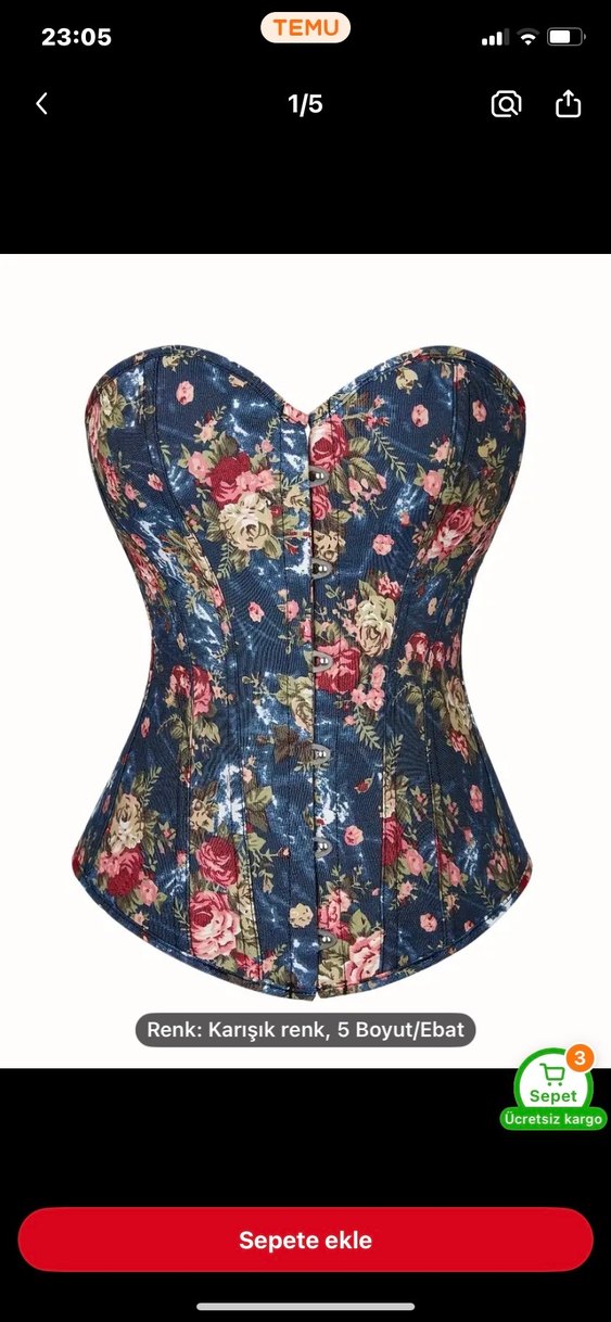 Korse top - Görsel 5