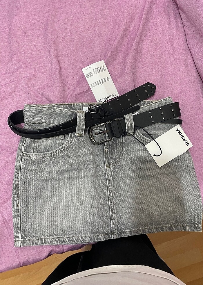 BERSHKA kot etek - Görsel 3