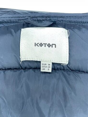 36 Beden lacivert Renk Koton Mont %70 İndirimli.