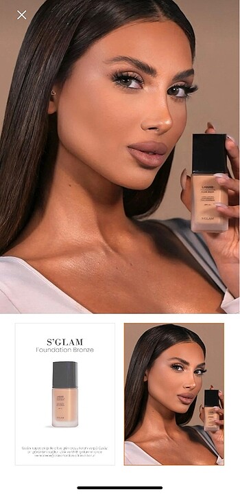 Diğer S?glam fondöten tan spf15 30 ml