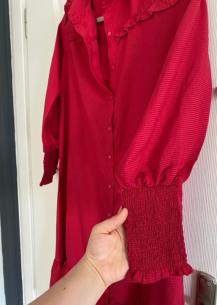 Midi elbise - Görsel 3