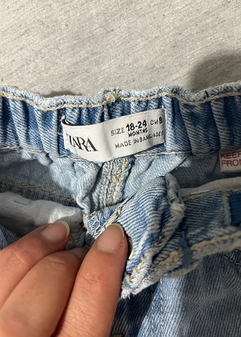 Zara Kız bebek Denim Pantolon