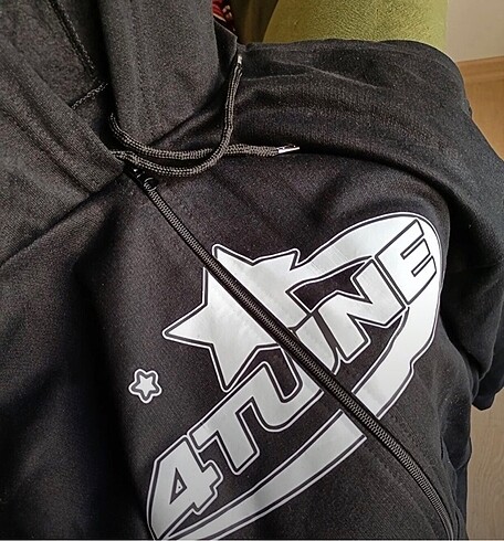 Killstar 4tune siyah kapuşonlu sweatshirt