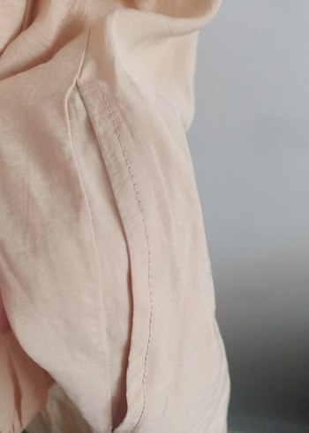 sıfır ayarında Bej Uzun tunik - Görsel 6