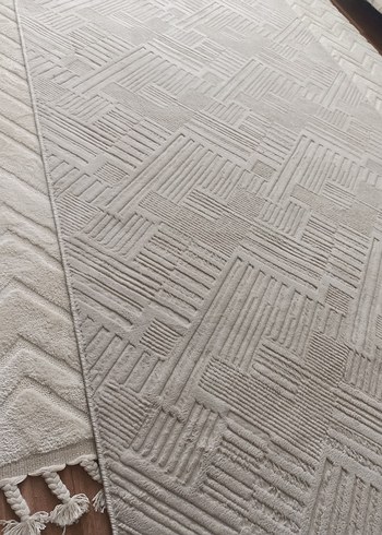 Modern Klasik Gri-Beyaz Halı - Görsel 6